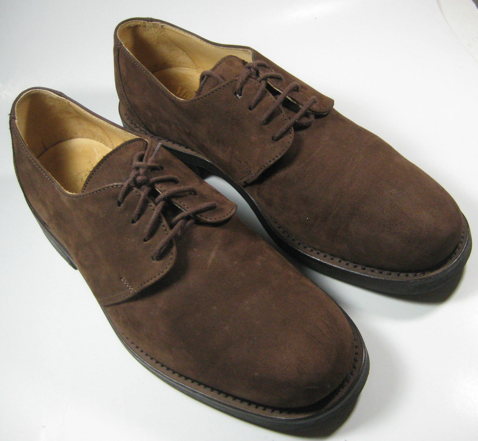 MANFIELD US 8.5 EU 42 Brown Suede Oxford Excellent Strong Durable ...