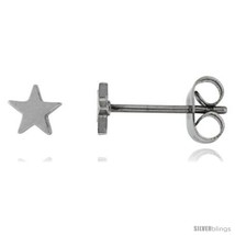 Tiny Stainless Steel Star Stud  - $9.79