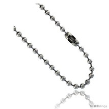Length 18 - Stainless Steel Bead Ball Chain 4 mm thick available Necklaces  - $9.97