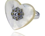 pearl ring in solid sterling silver accented tiny high quality czs 7 8 22 mm wide thumb155 crop