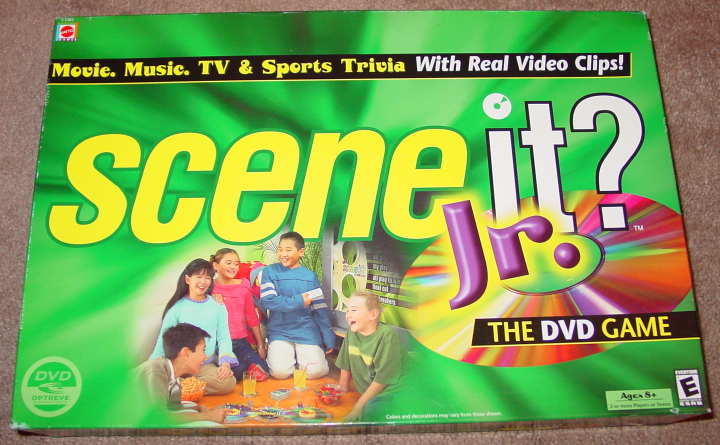 SCENE IT DVD GAME JR EDITION 2004 SCREENLIFE SEALED PARTS COMPLETE ...