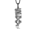 Sterling silver sexy talking pendant 7 8 in tall style 4p1011 thumb155 crop
