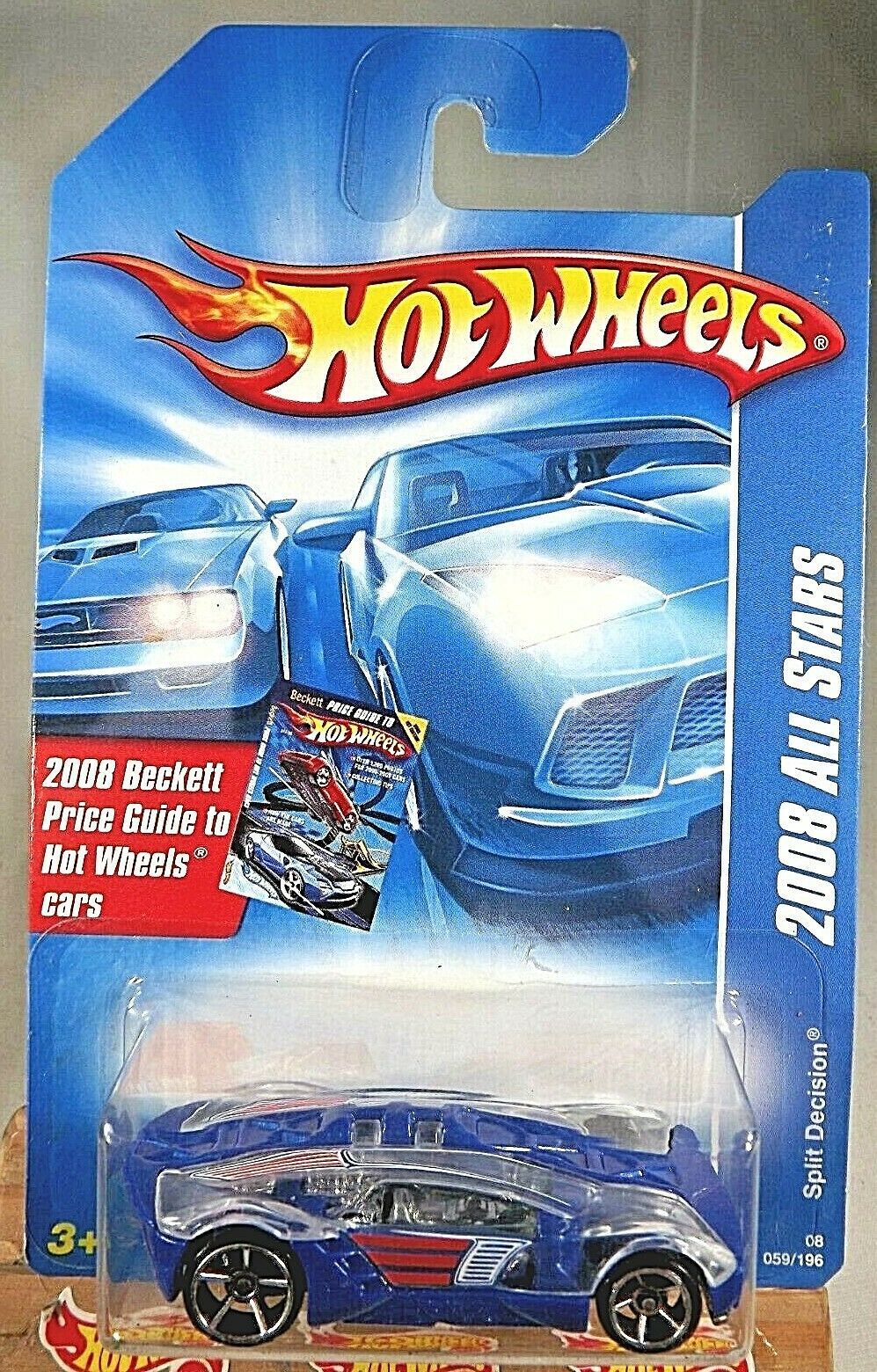 2008 Hot Wheels #59 All Stars SPLIT DECISION Blue Variant w/Chrome OH5 ...