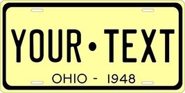 Ohio 1948 Personalized Tag Vehicle Car Auto License Plate - $16.75
