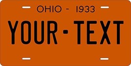 Ohio 1933 Personalized Tag Vehicle Car Auto License Plate - $16.75