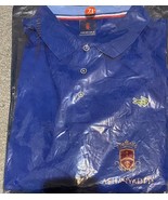 40% Cotton Embroidery Hot Summer Polo Shirt for Men - Blue - $22.00