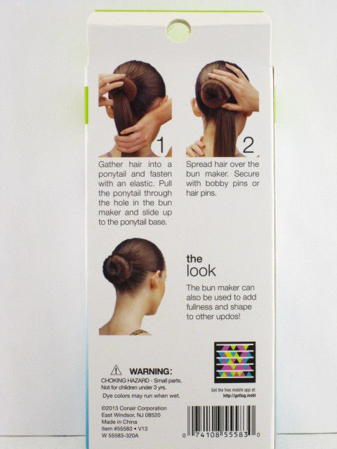 Conair Bun Maker 6 Piece Kit 55583 And 12 Similar Items