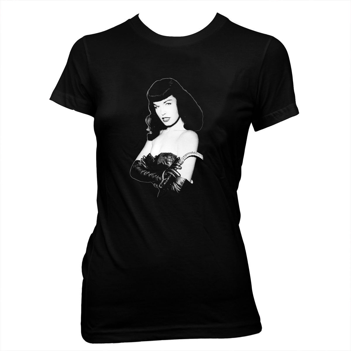 Bettie Mae Page - Pre-shrunk, hand screened 100% cotton soft t-shirt