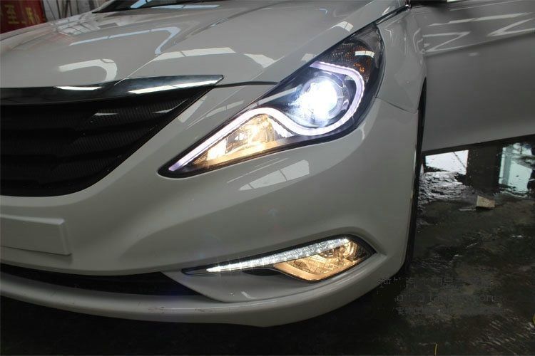 Daytime Running Lights DRL LED Fog Lamp for Hyundai Sonata i45 YF 2013