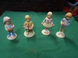 4 GROWING UP &quot;Birthday Girls&quot; Figures  Ages 3-4-5-6..SALE..FREE POSTAGE USA - $21.78