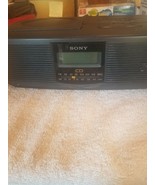 Sony ICF-CD810 AM FM Stereo CD Player, Digital Dual Alarm Clock Radi ref... - $34.53