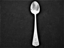 Antique Carolina-Engraved by Lunt Sterling Silver Soup Spoon, Monogrammed on the - $67.00