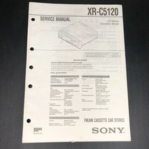 Sony Service Manual XR-C5120 Car Stereo - $19.99