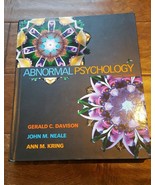 Abnormal Psychology by Gerald C. Davison, John M. Neale, Ann M Kring - $14.99