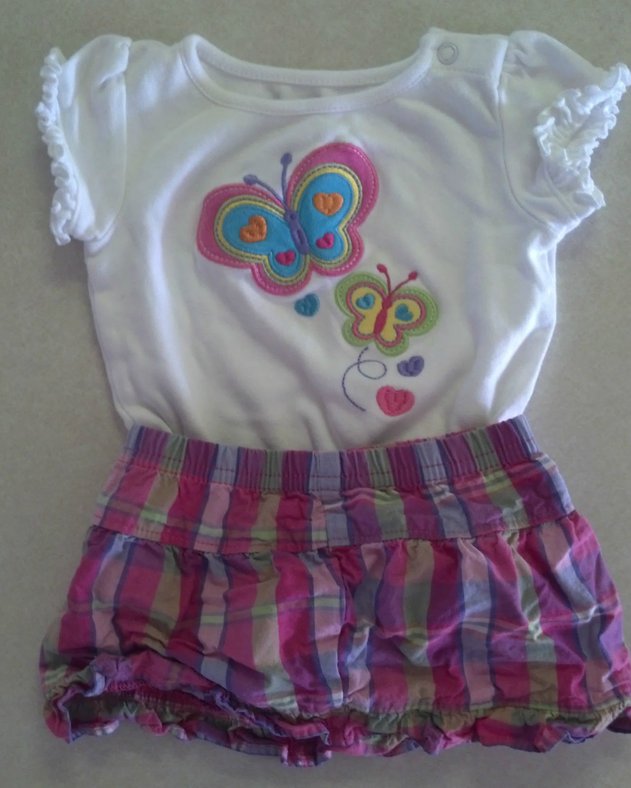 Toddler 6-9M 24M 12M Garanimals Skirt leggings 3-6 Baby Girl 0-3