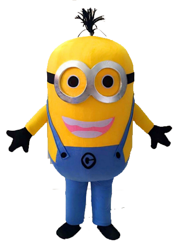 Despicable Me Minions Kevin Mascot Yellow & Blue Fancy Dress Work Party ...