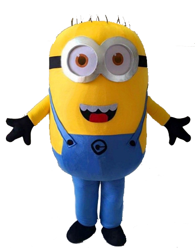 Despicable Me Minions Phil Mascot Yellow & Blue Fancy Dress Work Party ...