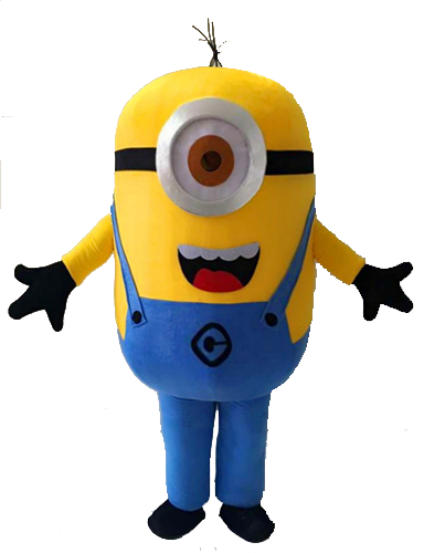 Despicable Me Minions Kevin Mascot Yellow & Blue Fancy Dress Work Party ...