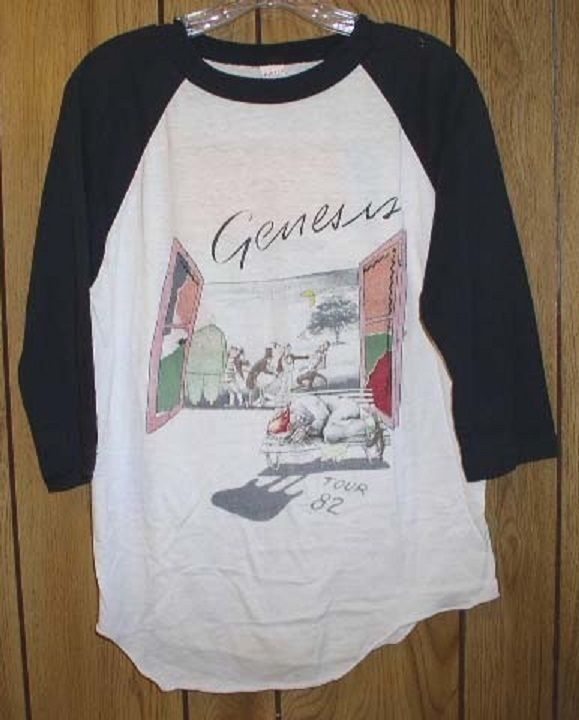 Genesis Concert Tour T Shirt Vintage 1982 Abacab - Genesis