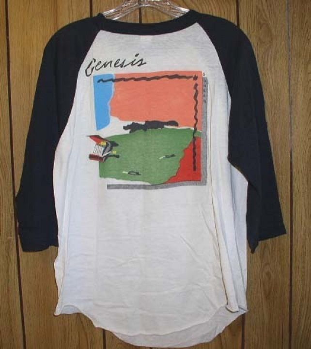 Genesis Concert Tour T Shirt Vintage 1982 Abacab - Genesis