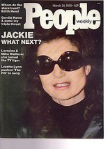 People Magazine Jackie What Next March 31, 1975 - $14.80