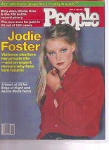 People Magazine Jodie Foster April 20, 1981 - $24.74