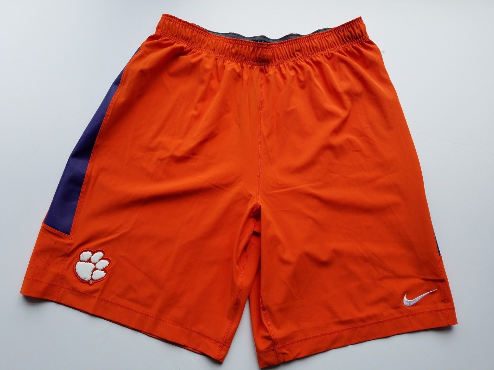 orange nike basketball shorts