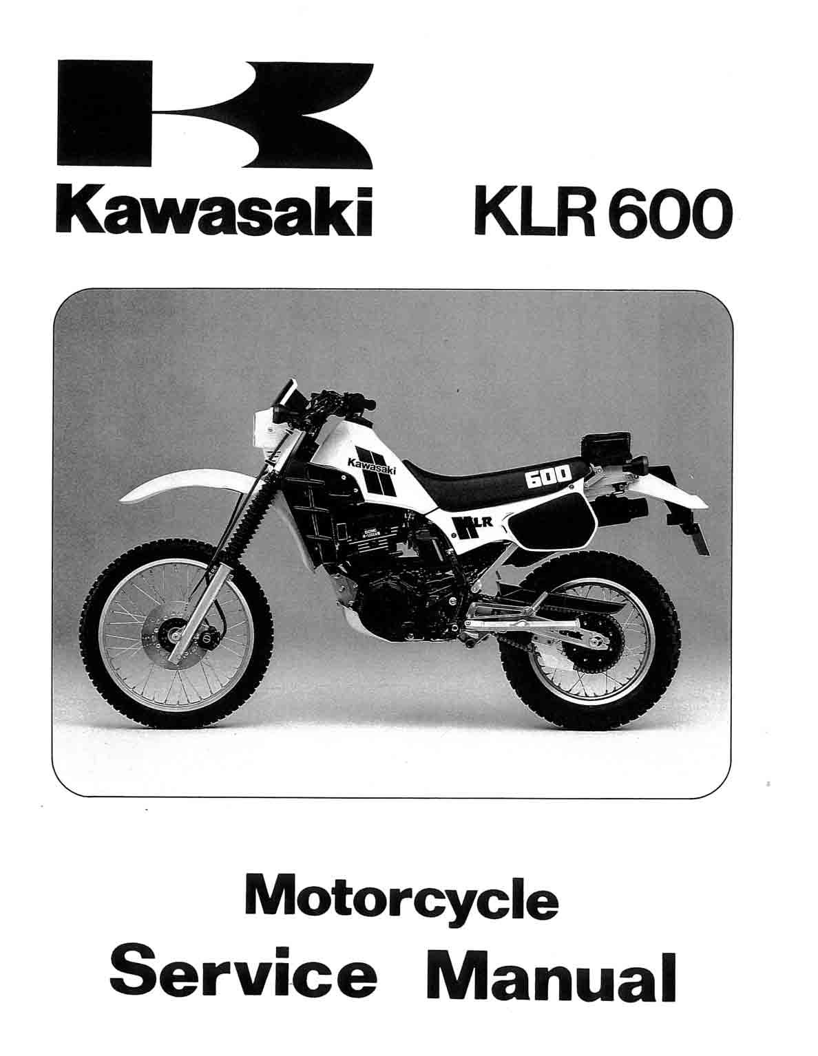 kawasaki klx 650 service manual free download