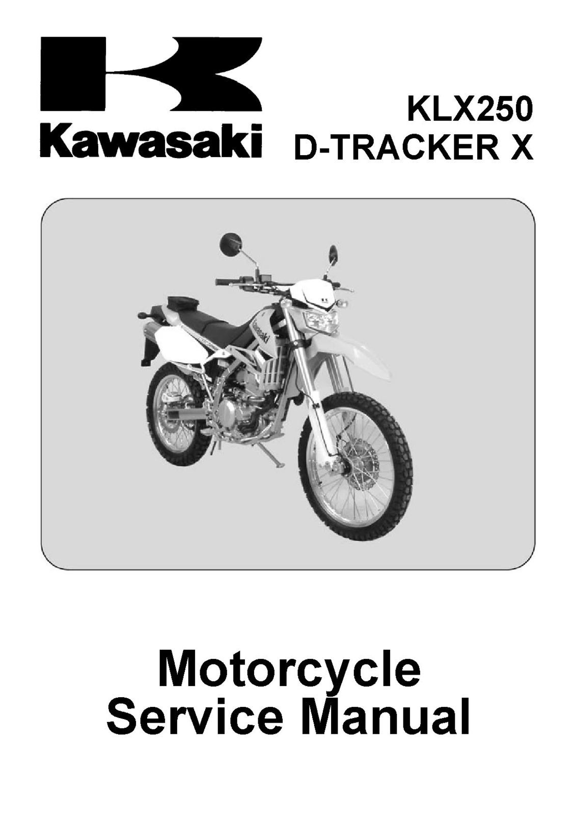 1993 1997 Kawasaki Klx250r Klx250 Service Repair Manuals