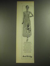1974 Marshall Field & Company Concept 70 Hostess Gown Ad - An entertaining idea - $14.99