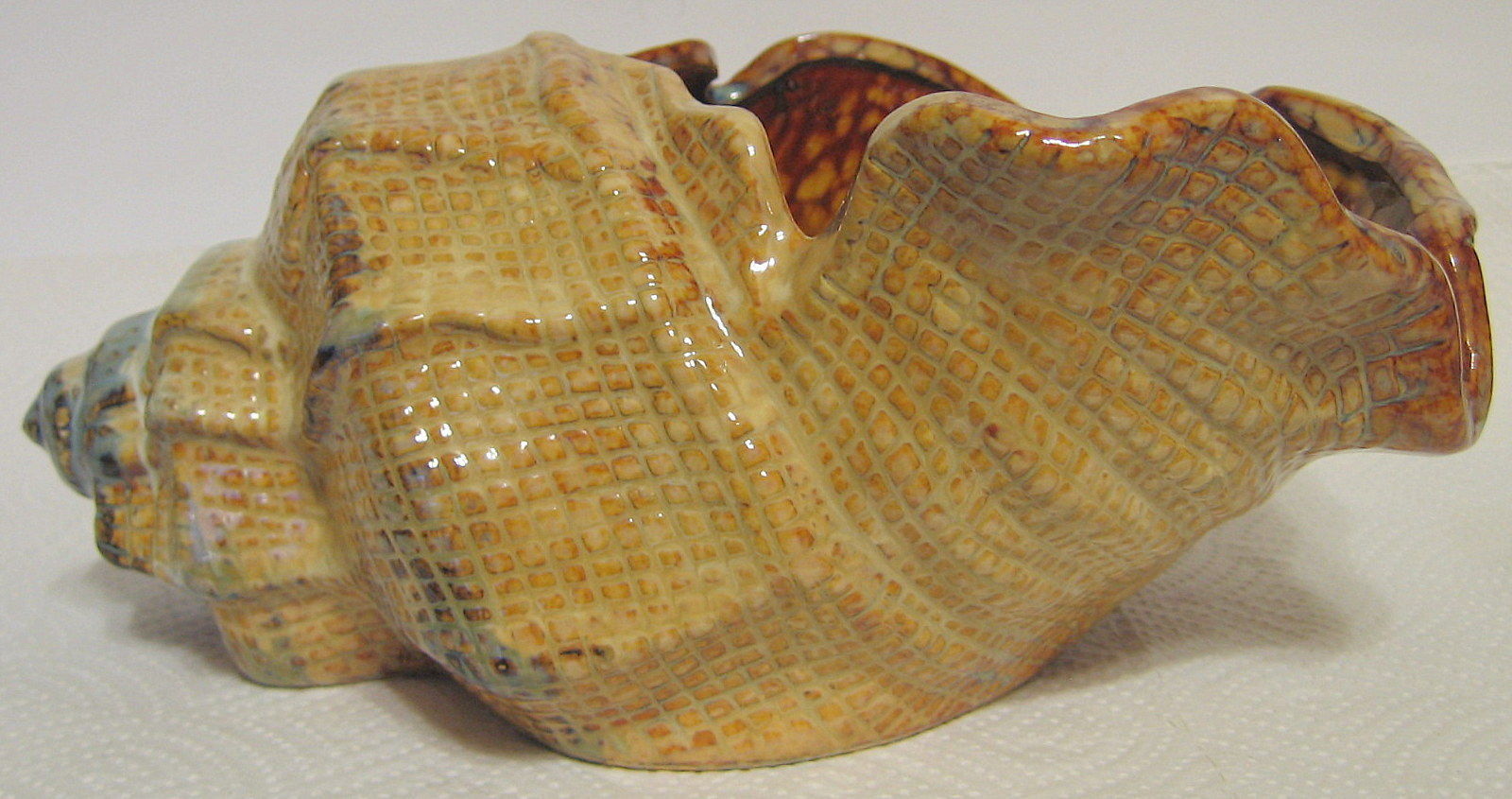 Medium Ceramic Sea Shell Bowl by Home Goods - Pottery & Glass