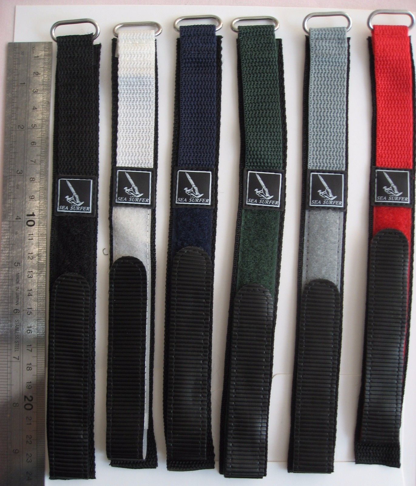 Extra Long Watch Bands Nylon Webbing Wellcrow tape SSNXL-001 Lug Size ...