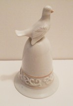 Avon Bell Tapestry Collection Dove White & Orange Porcelain 1981  - $14.95