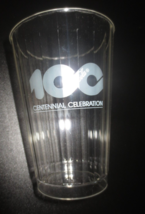 Coca-Cola 100th Centennial Celebration Clear Hard Plastic Cup  12 ounces - $1.49