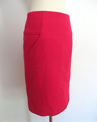 New Etcetera Poised Petit Fleur Ruched Pencil Skirt Size 2 Floral Fully Lined