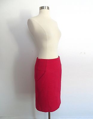 New Etcetera Poised Petit Fleur Ruched Pencil Skirt Size 2 Floral Fully Lined