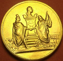 Gem Unc Martin Van Buren Presidential Bronze Inauguration Medallion~Free Ship