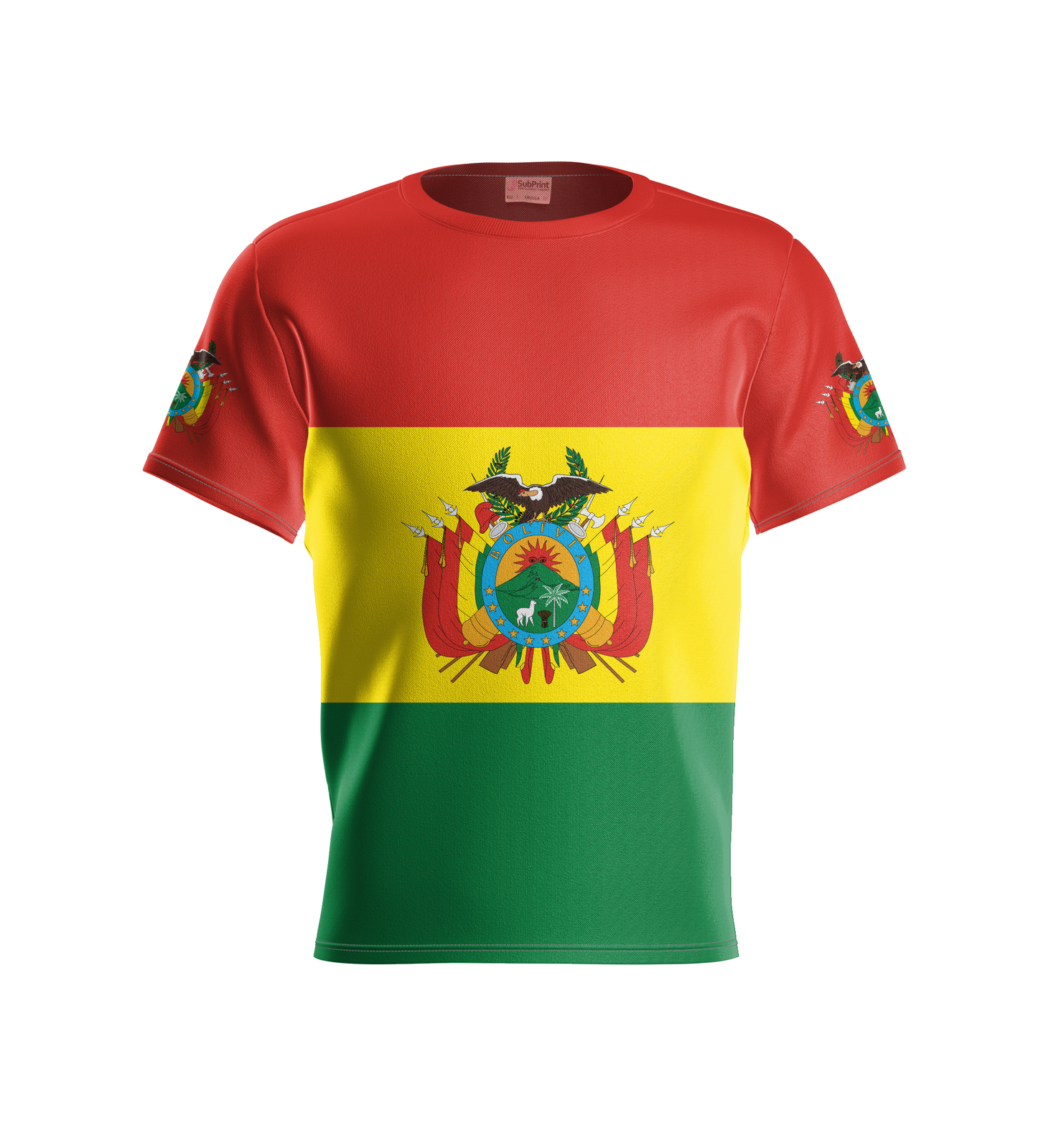 Bolivia T-shirt Proud Bolivia flag Coat of Arms Bolivia Fan Sport T-Shirt Gift