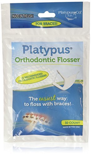 platypus orthodontic flosser floss for braces