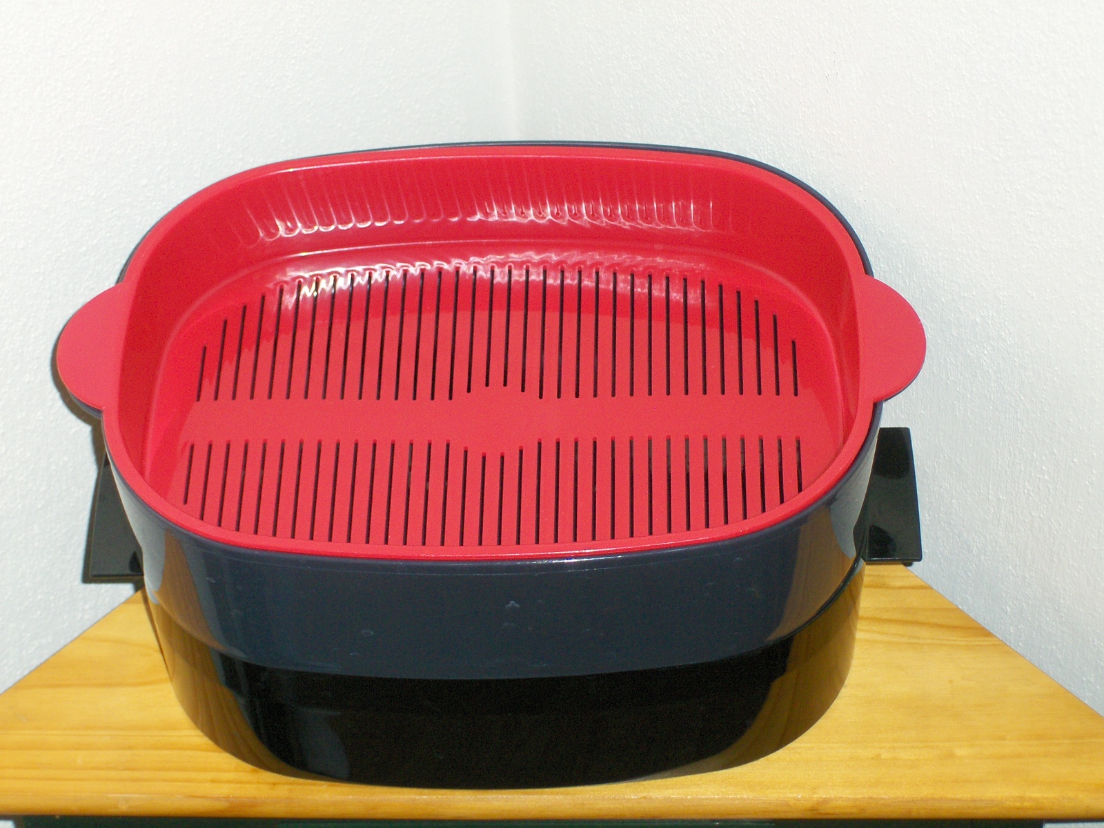 Tupperware Stack Cooker Microwave Cookware Steamer Oval 21/4 qt Microwave Cooking Gadgets