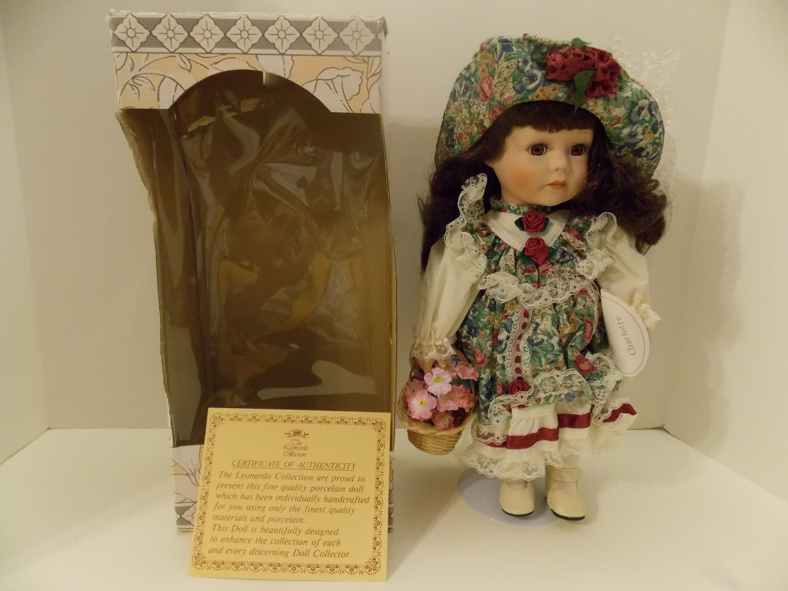 leonardo collection porcelain doll