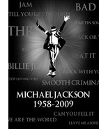 Michael Jackson &quot;Hits&quot; Custom Memorial Stand-Up Display - Pop Rock Music - $16.99