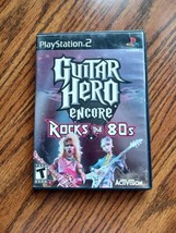 Guitar Hero Encore: Rocks the 80s (Sony PlayStation 2, 2007) - $8.86