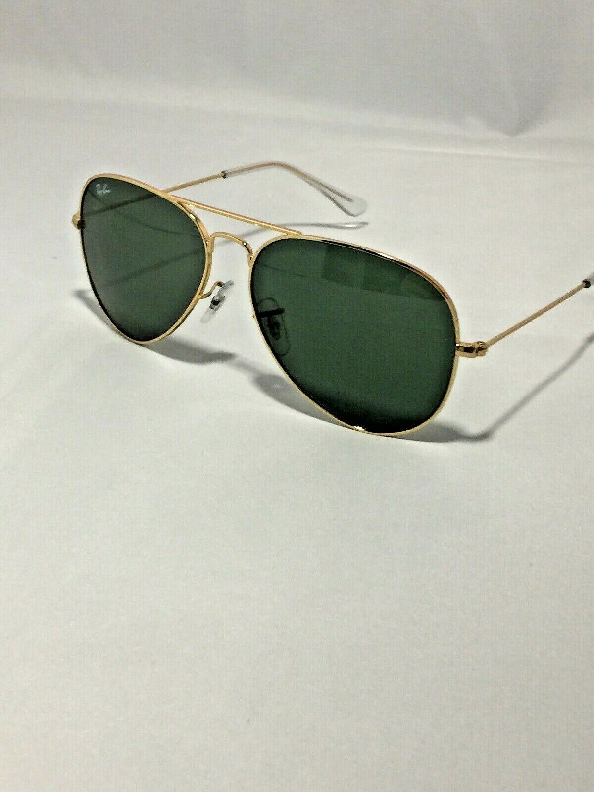 Ray Ban Rb3025 Aviator Classic L0205 Gold Framegreen Classic G 15 Lenses 58mm Sunglasses 