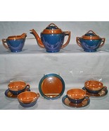 Meito Japan 13 Piece Lusterware Tea Set: Tea Pot, Cream, Sugar and 4 Cup... - $197.99