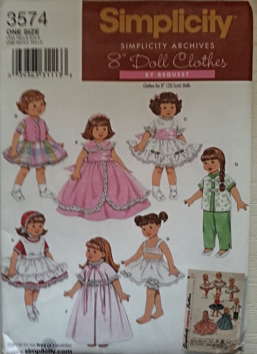 8 inch baby doll clothes