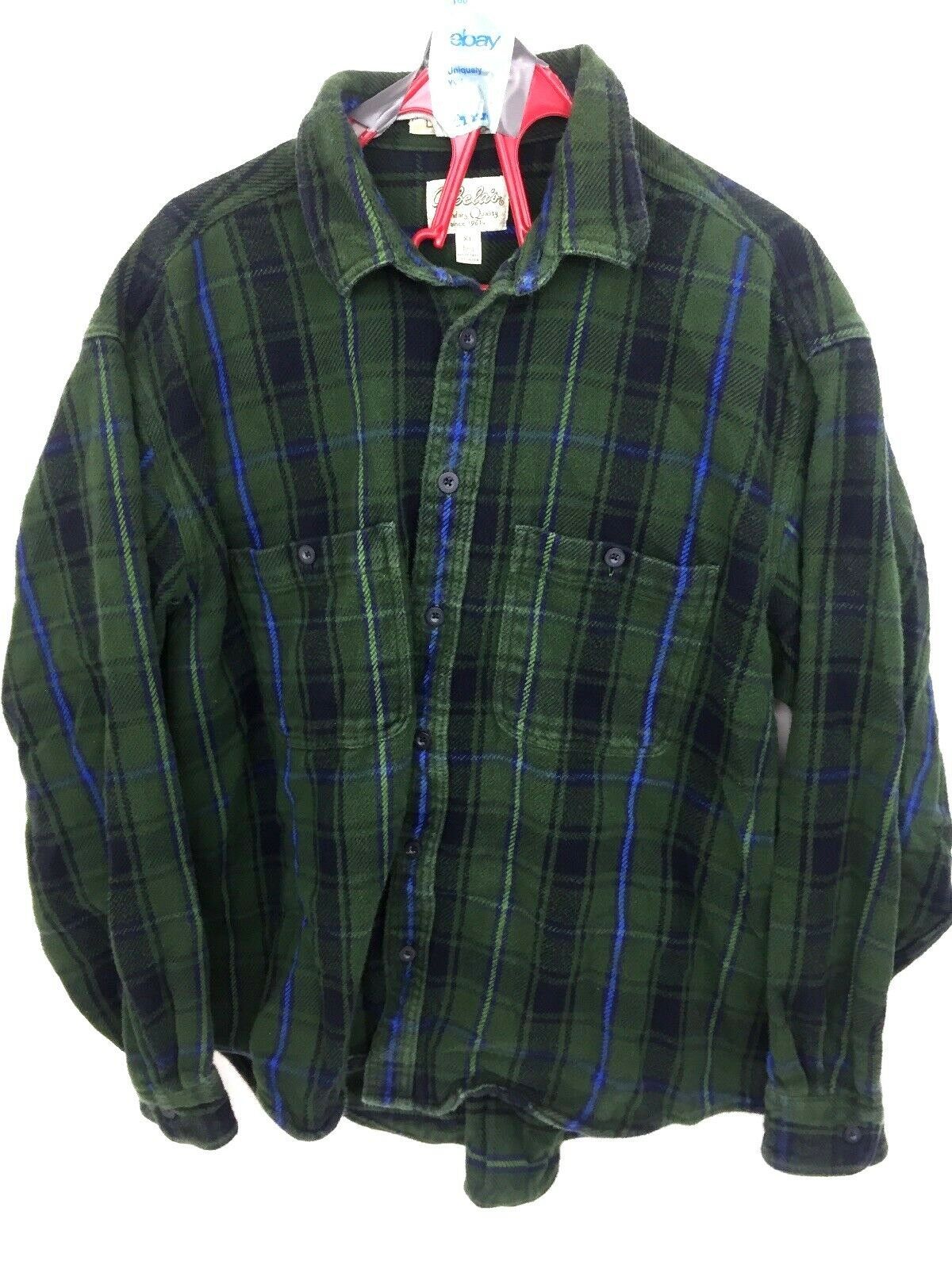 cabela's brand flannel shirt