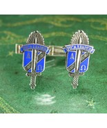 Antique Alpha Omega Cufflinks STERLING RARE cuff links Fraternity Vintag... - $245.00