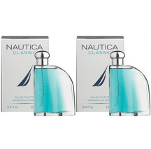 NAUTICA CLASSIC Eau De Toilette 3.4 oz / 100 ML For Men (Set Of 2 Sealed) - $44.61