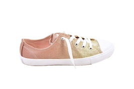 Converse Womens's CTAS Dainty OX 559870 Sneakers Gold Pink Size UK 4 - $70.72